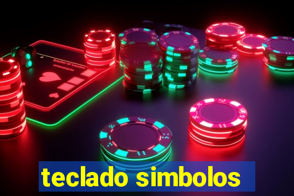 teclado simbolos